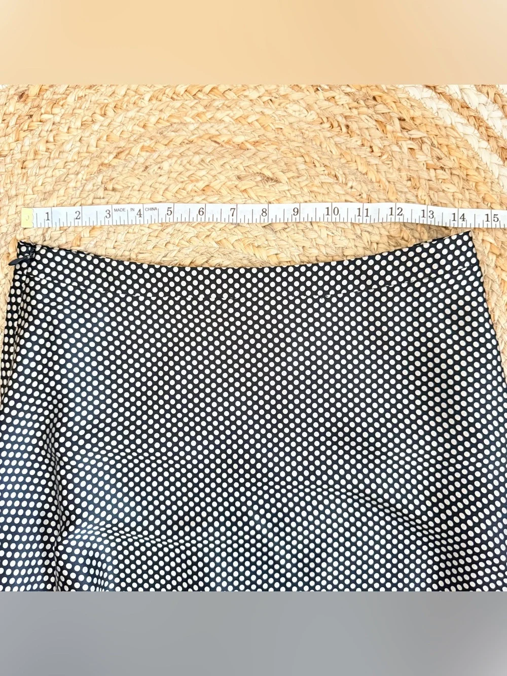 🌾 Milly Silk Polka Dot‎ A-Line Skirt